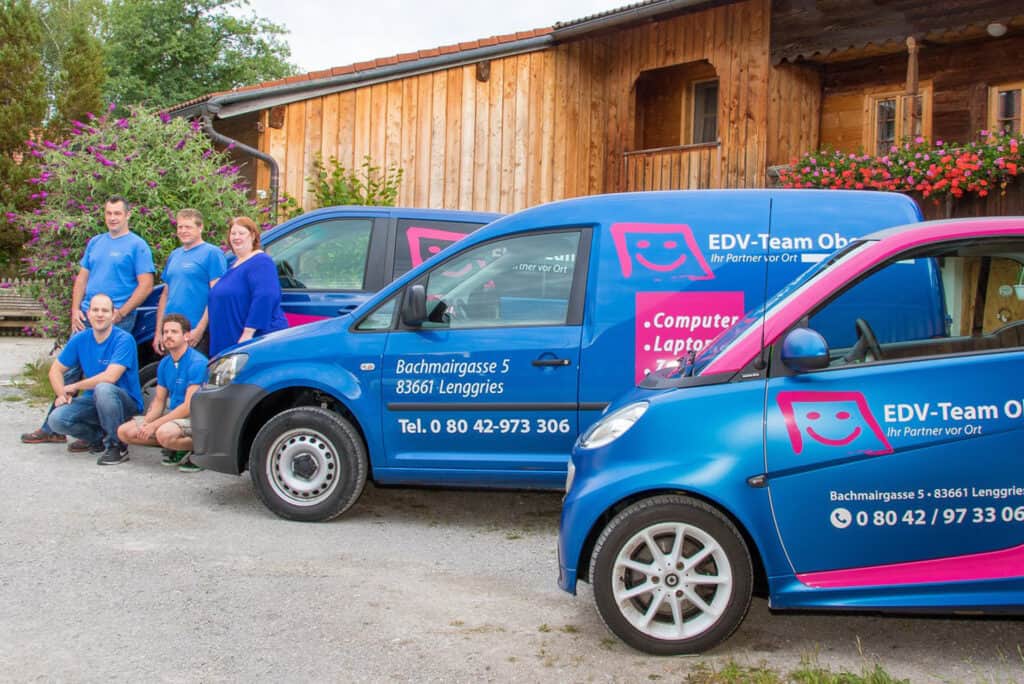 EDV-Team Oberland - Team und Fuhrpark